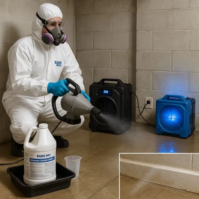 Sanitization and Odor Removal process in Kulpsville, PA